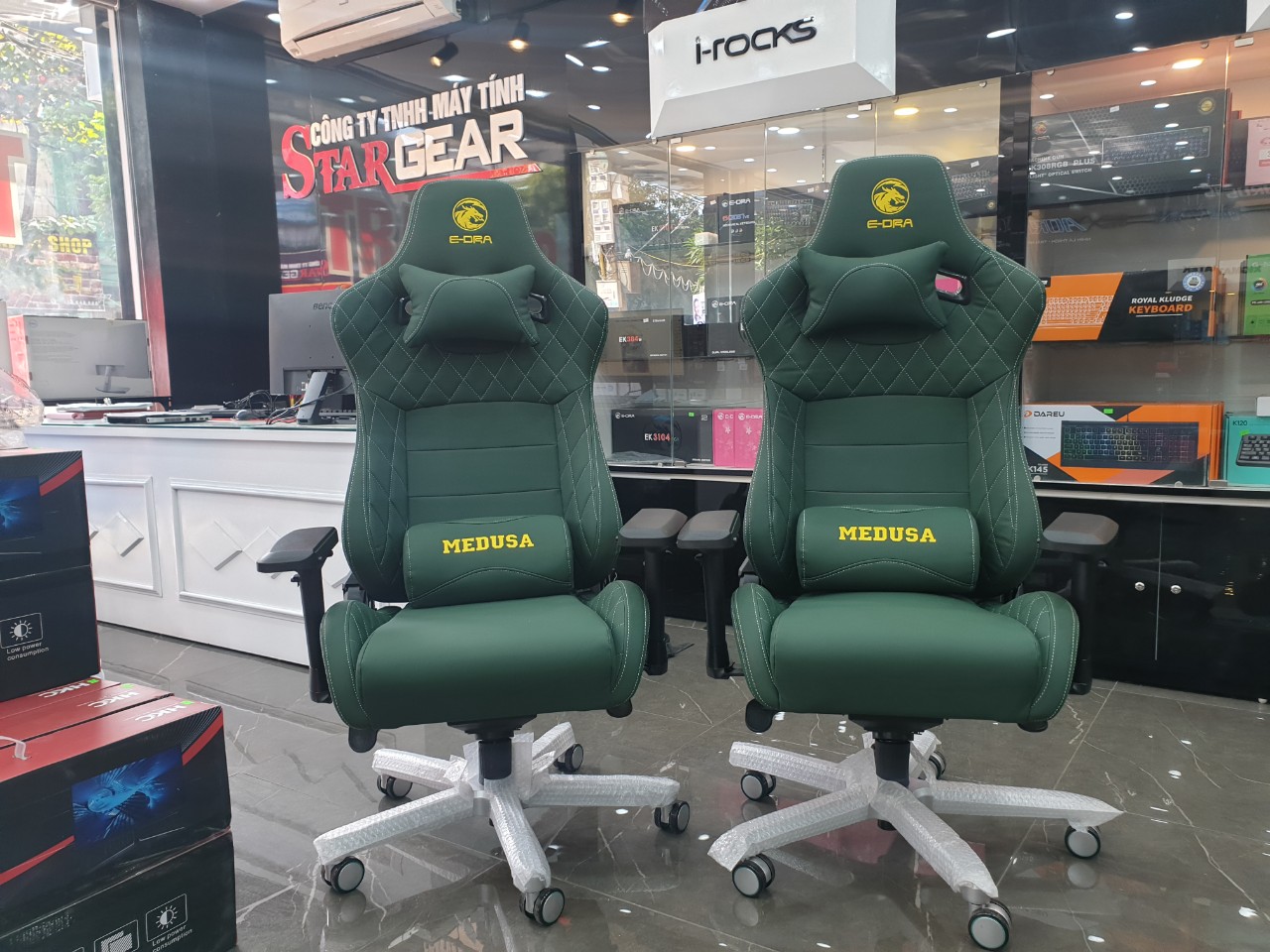 Ghế E-DRA Medusa Green (EGC209)